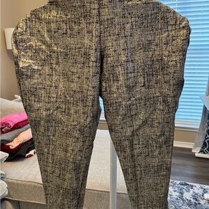 Black and Gold Leggings